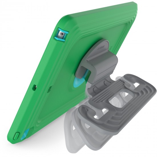 Kids EasyGrab iPad Case Green Blue 77-82954