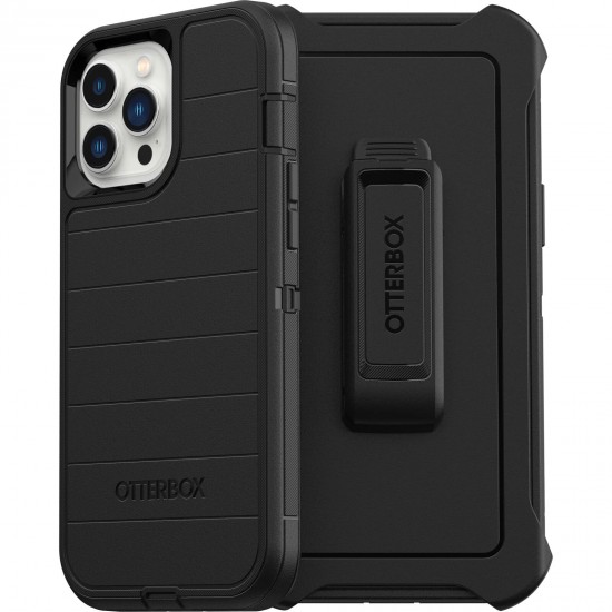 Defender Series Pro iPhone 13 Pro Max and iPhone 12 Pro Max Case Black 77-83539