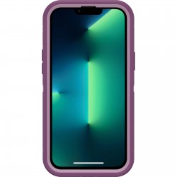 Defender Series Pro iPhone 13 Pro Max and iPhone 12 Pro Max Case Happy Purple Purple 77-83541