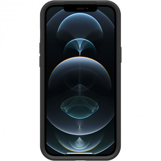 Lumen Series iPhone 12 Pro Max Case Black Crystal Clear Black 77-80136