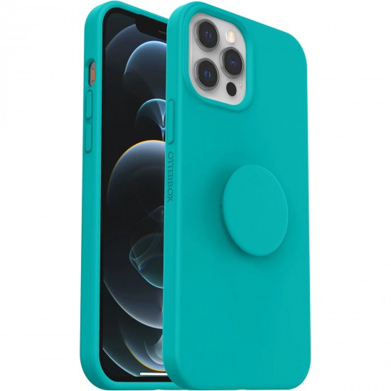 Otter Pop Figura Series iPhone 12 Pro Max Case Ceramic Teal 77-80287