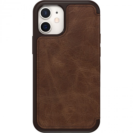 Strada Series iPhone 12 mini Case Brown 77-65372