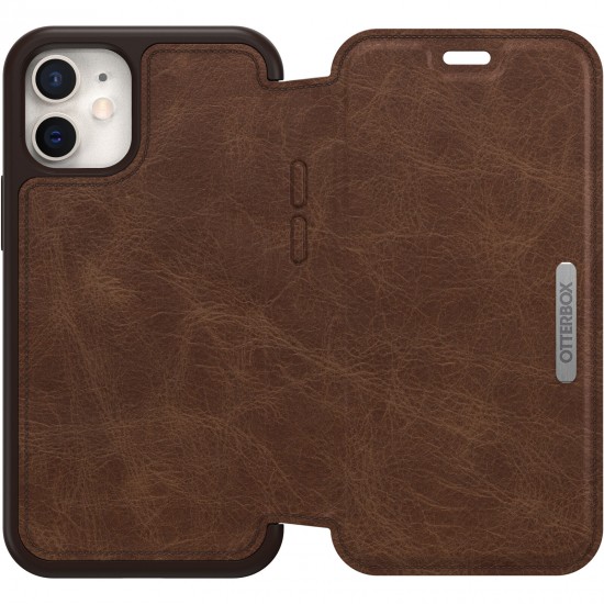 Strada Series iPhone 12 mini Case Brown 77-65372