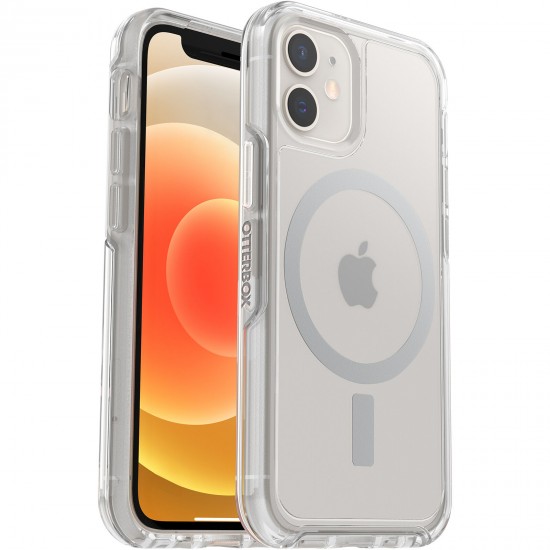 Symmetry Series Clear Antimicrobial iPhone 12 mini Case with MagSafe Clear 77-83021