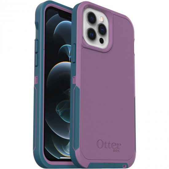 Defender Series XT iPhone 12 and iPhone 12 Pro Case with MagSafe Purple Blue 77-82387