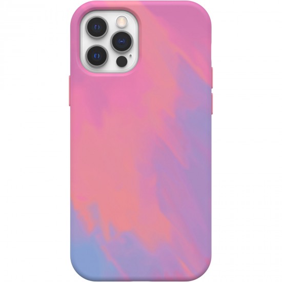 Figura Series iPhone 12 and iPhone 12 Pro Case with MagSafe Pink Purple Graphic 77-80342