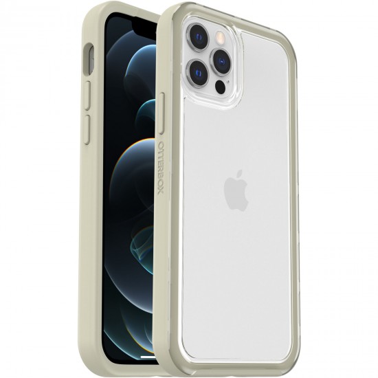 Lumen Series iPhone 12 and iPhone 12 Pro Case Clear Beige 77-80939