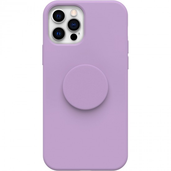 Otter Pop Figura Series iPhone 12 and iPhone 12 Pro Case Purple Rose 77-80282