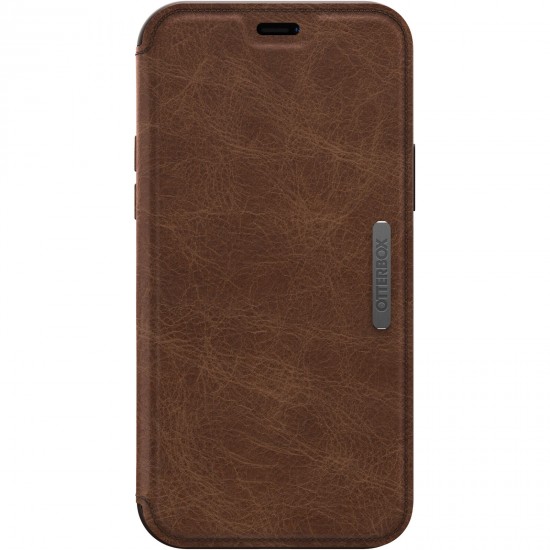 Strada Series iPhone 12 and iPhone 12 Pro Case Brown 77-65421