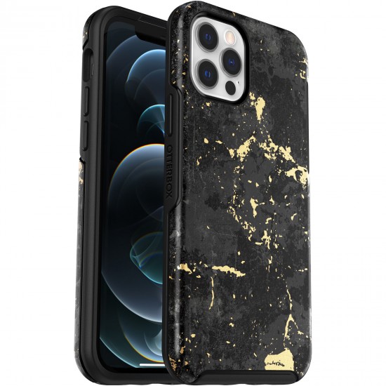 Symmetry Series iPhone 12 and iPhone 12 Pro Case Black Graphic 77-65766