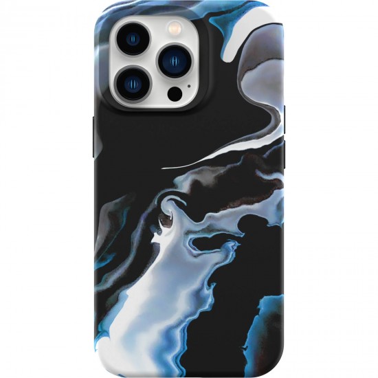 Figura Series iPhone 13 Pro Case with MagSafe Mercury Graphic Blue Black 77-84171