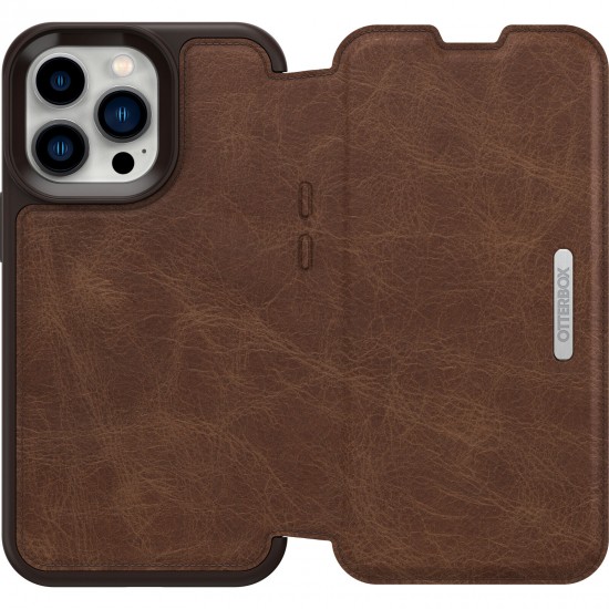 Strada Series iPhone 13 Pro Case Espresso Brown 77-85797