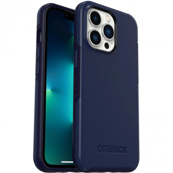 Symmetry Series Antimicrobial iPhone 13 Pro Case with MagSafe Navy Captain Blue 77-83590