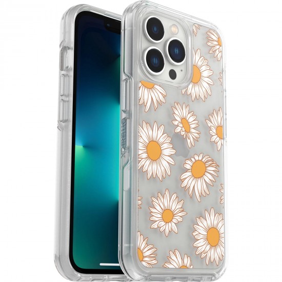 Symmetry Series Clear iPhone 13 Pro Case Vintage Daisy 77-89401