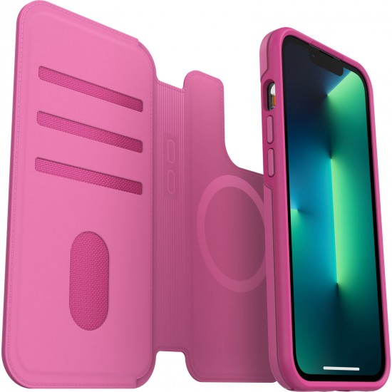 iPhone 13 and iPhone 13 Pro Folio for MagSafe Strawberry Pink 77-85687