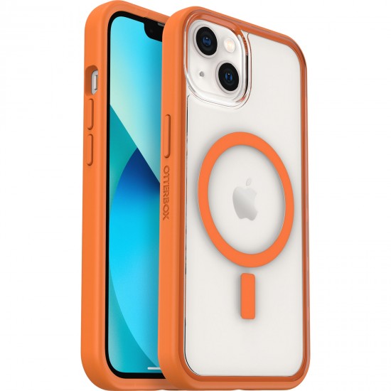 Lumen Series iPhone 13 Case for MagSafe Clear Orange 77-85753