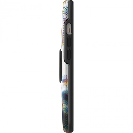 Otter Pop Symmetry Series Antimicrobial iPhone 13 Case Black White Multi-Color 77-85406