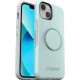 Otter Pop Symmetry Series Antimicrobial iPhone 13 Case Light Teal Grey 77-85380