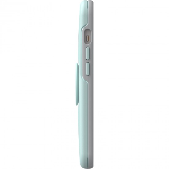 Otter Pop Symmetry Series iPhone 13 Case Light Teal Grey 77-85383