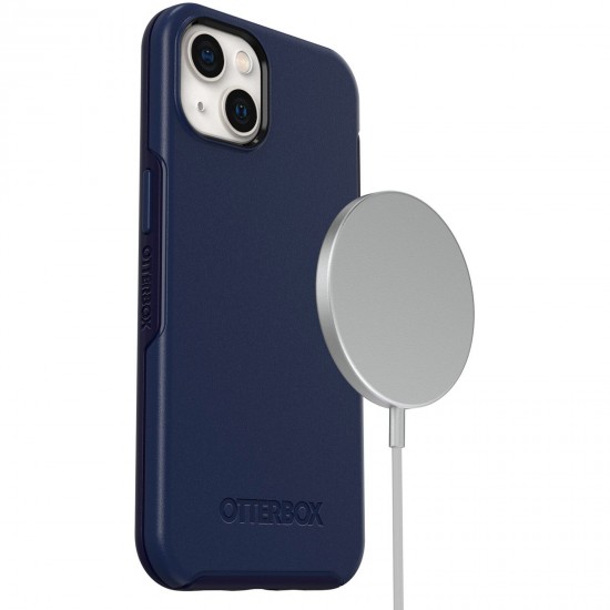 Symmetry Series Antimicrobial iPhone 13 Case with MagSafe Blue 77-85617