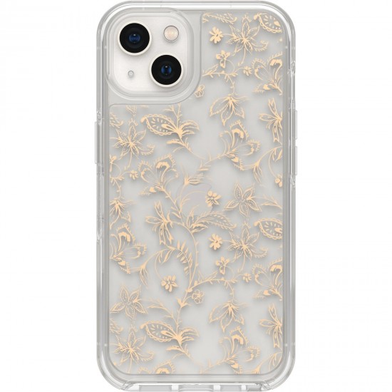 Symmetry Series Clear Antimicrobial iPhone 13 Case Wallflower 77-85309