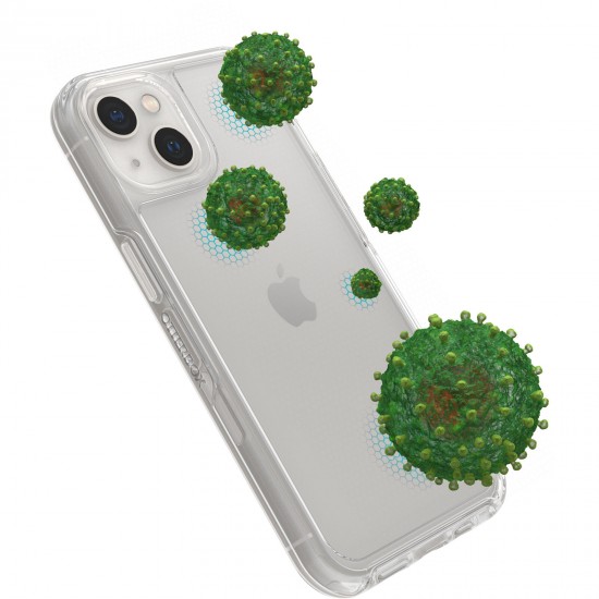 Symmetry Series Clear Antimicrobial iPhone 13 Case Wallflower 77-85309