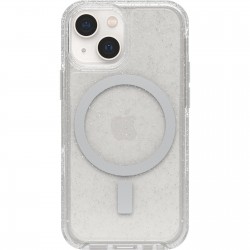 Symmetry Series Clear Antimicrobial iPhone 13 mini and iPhone 12 mini Case for MagSafe Clear Glitter 77-83656