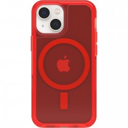 Symmetry Series Clear Antimicrobial iPhone 13 mini and iPhone 12 mini Case for MagSafe In The Red 77-83654