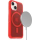 Symmetry Series Clear Antimicrobial iPhone 13 mini and iPhone 12 mini Case for MagSafe In The Red 77-83654