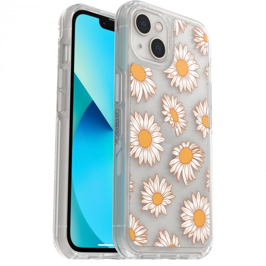 Symmetry Series Clear iPhone 13 Case Vintage Daisy 77-89394