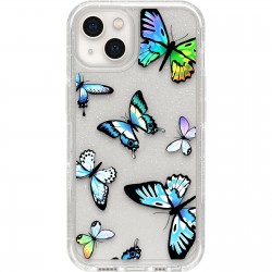 Symmetry Series Clear iPhone 13 Case Y2K Butterfly 77-89399